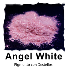 Cargar imagen en el visor de la galería, Pigmento con Destellos - Angel White
