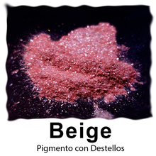 Cargar imagen en el visor de la galería, Pigmento con Destellos - Beige
