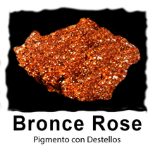 Cargar imagen en el visor de la galería, Pigmento con Destellos - Bronce Rose
