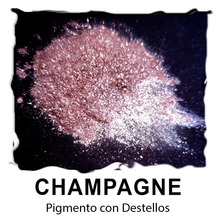 Cargar imagen en el visor de la galería, Pigmento con Destellos - Champagne
