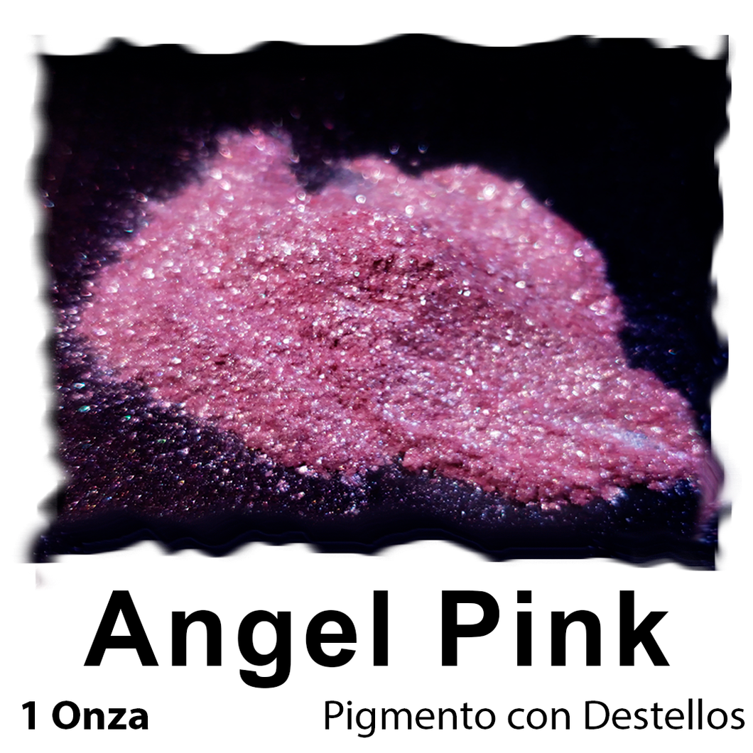 Pigmento con Destellos - Angel Pink