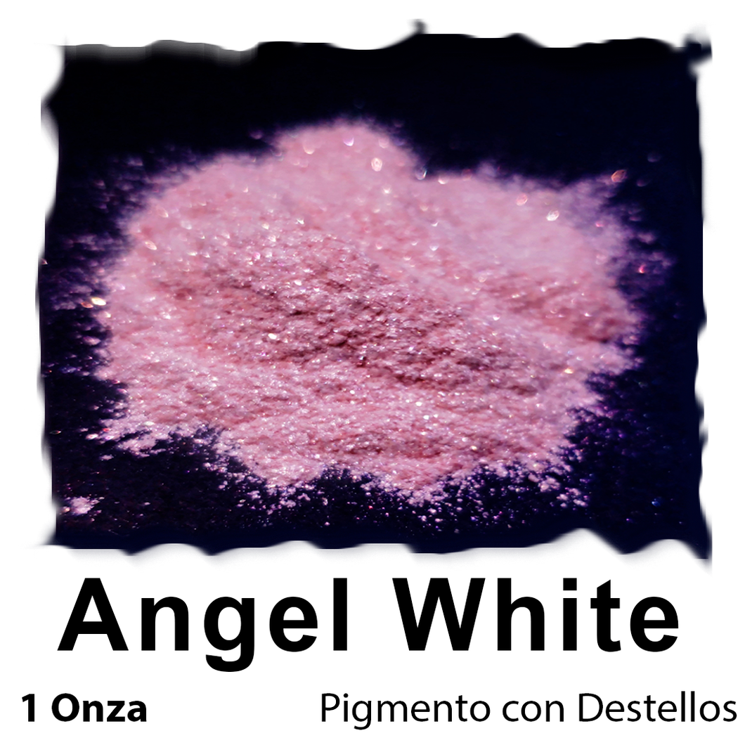 Pigmento con Destellos - Angel White