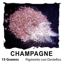 Cargar imagen en el visor de la galería, Pigmento con Destellos - Champagne
