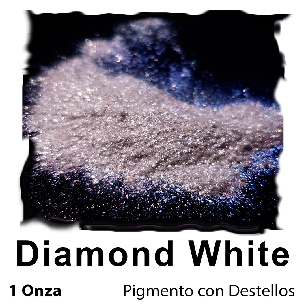 Pigmento con Destellos - Diamond White