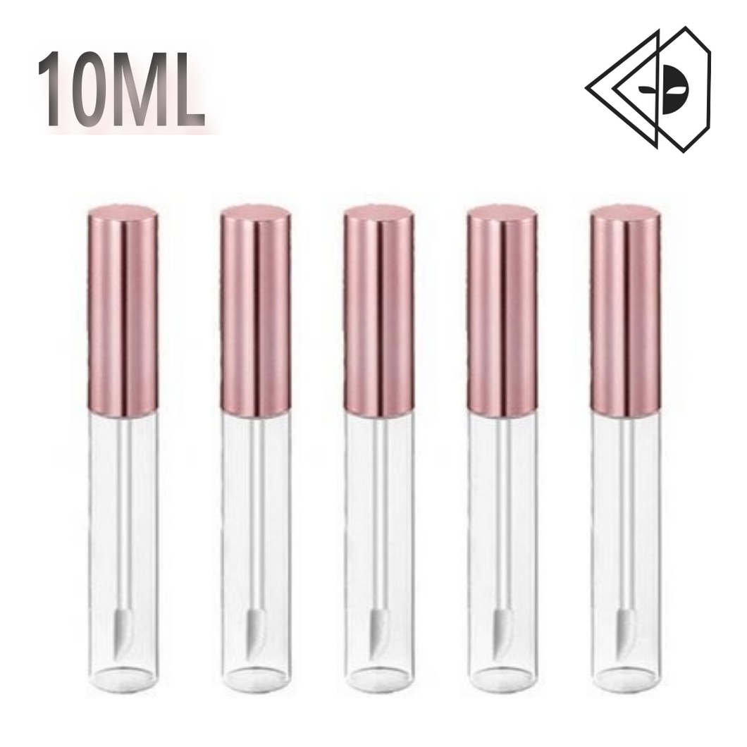 Envase LipGloss Aplicador - Rose Gold